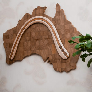 Полочный декор Континент Австралия, модель M1