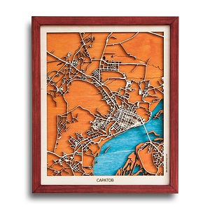 City map Saratov